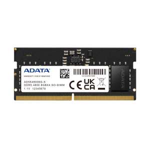 ADATA AD5S48008G-S memóriamodul 8 GB 1 x 8 GB DDR5 4800 MHz ECC 91272577 