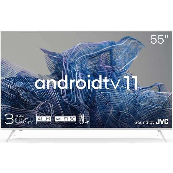 Kivi 55" 55u750nw led smart televízió, 139 cm, hdr, android