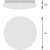 Dimensions of Ledvance ECO CLASS CEILING white ceiling light, IP44, 12W