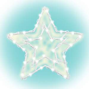 Home by Somogyi kid 503 Home kid503 b/ww ablakdísz LED-es ablakdíszcsillag elemes melegfehér 35led 80662979 - Home by Somogyi