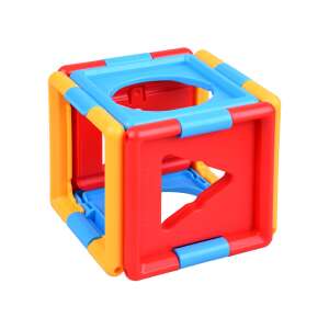 Hola Logic Cube frame, shape sorting toy for toddlers - Logic Game