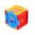 Hola Logic Cube, цветна образователна играчка за бебета, сглобена, показваща една страна