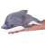 Grauer Plüschdelfin, 37 cm, Kuscheltier, Plüschtier, Delfin Plüsch