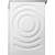 Side view of the Bosch WAN28266BY washing machine