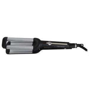 Esperanza Isabella Triple Barrel Waver, black and silver hair waver with three barrels - Esperanza