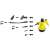 Esperanza EHS001 Strom Handheld Steam Cleaner accessories