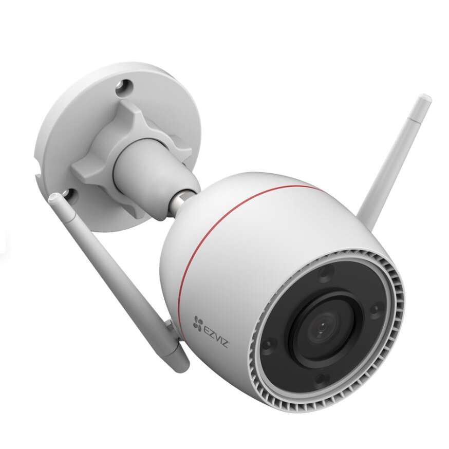 EZVIZ IP wifi тръбна камера - H3C 2K+ (4MP, 4mm, външна, H265, IR30m, LED, IP67, microSD, микрофон, високоговорител)