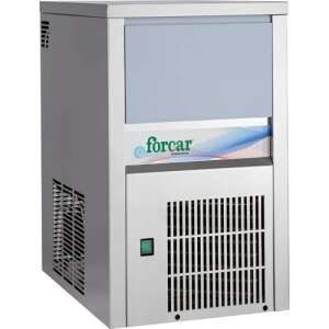 Forcar 30 KG-OS ÉTJÉGGÉP jéggép, rozsdamentes acél, 30 kg/nap kapacitás, léghűtéses - Jégkocka készítő gép