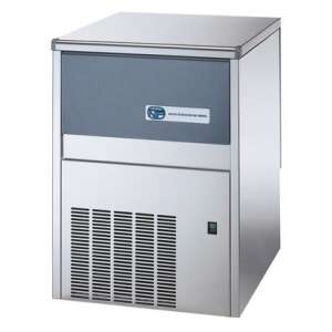 34 KG-OS ÉTJÉGGÉP (SL70 A/W) jéggép, rozsdamentes acél, 34 kg/nap kapacitás, 16 kg tároló, levegő vagy víz hűtés - Jégkocka készítő gép