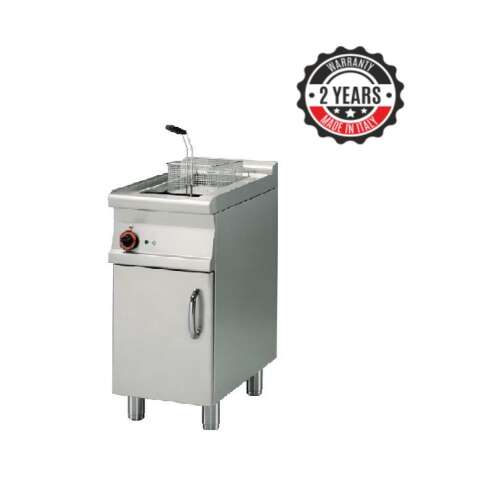 ELEKTROMOS 18 LITERES ÁLLÓ OLAJSÜTŐ (F18-74ET) mélyhűtő, 18 literes, rozsdamentes acél, professzionális, kereskedelmi, étterem, konyhai felszerelés