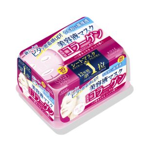 CLEAR TURN Kollagén Esszencia Arcmaszk 30 darab a feszes és hidratált bőrért - Arcápolási szett