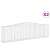 vidaXL horganyzott acél gabion kosár, ívelt, 400x50x100/120 cm, 2 db-os készlet