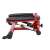 A Zoco Body Fit mini stepper oldalsó nézete LCD kijelzővel, piros