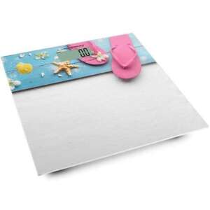 Esperanza EBS009 Digitale Personenwaage mit Flip-Flop-Design, Weiß-Blau - Test-Analysegerät