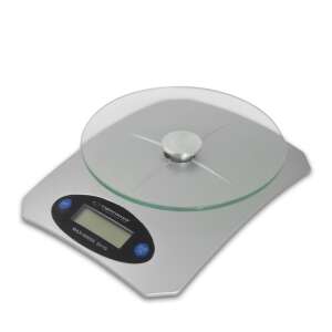 Esperanza Avocado digital kitchen scale with glass weighing platform - Kitchen Scale