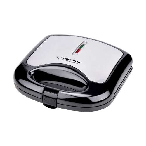 Esperanza Asiago EKT011 Sandwich Maker, black and stainless steel, 1000W