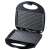Esperanza Tortilla EKT009 Sandwich Maker, black, 1000W, open, showing non-stick grill plates