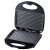 Esperanza Tortilla EKT009 Sandwich Maker, black, 1000W, open, showing non-stick grill plates