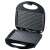 Esperanza Tortilla EKT009 Sandwich Maker, black, 1000W, open, showing non-stick grill plates