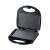 Esperanza Tortilla EKT009 Sandwich Maker, black, 1000W, open, showing non-stick grill plates