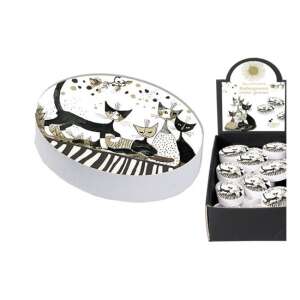 Rosina Wachtmeister ovális radír macskás mintával - Radír