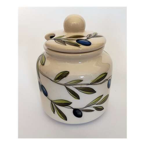 Kerámia Mézesbögre - Olívaág - 0,75l