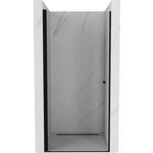 Mexen Pretoria   Zuhany ajtó nyíló 70 cm,  átlátszó ,  fekete - 852-070-000-70-00 Nyiló zuhany ajtó 91745629 