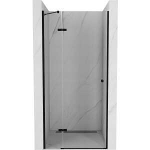 Mexen Roma   Zuhany ajtó nyíló 70 cm,  átlátszó ,  fekete - 854-070-000-70-00 Nyiló zuhany ajtó 91748389 
