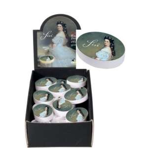 Sisi ovális radír, Erzsébet osztrák császárnő portréjával - Radír