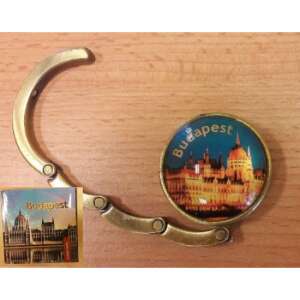 Budapest Parlament épület Táskatartó, fém keret, ajándékdoboz, szuvenír - Bevásárló táska- & szatyor