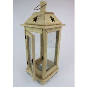 Fa lámpás természetes anyagból 54cm