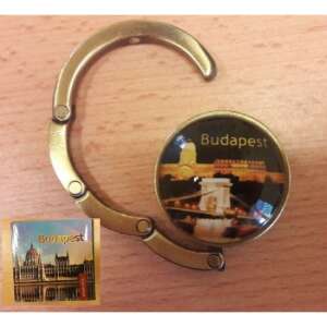 Budapest táskatartó a Lánchíd és az Országház képével - Bevásárló táska- & szatyor