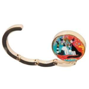 Rosina Wachtmeister Táskatartó, We Want to be Together, Arany, 4,5cm - Bevásárló táska- & szatyor