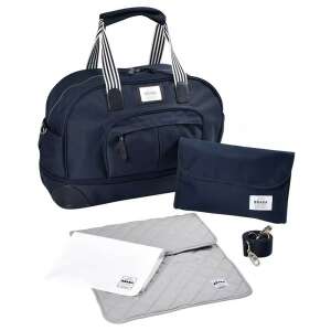 Béaba Amsterdam II Tengerkék Pelenkázó Táska pelenkázó alátéttel és kiegészítőkkel - Beaba