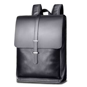 Dollcini, férfi hátizsák, egyszerű férfi hátizsák, bőr hátizsák, üzleti laptop hátizsák, 432301, fekete, 29x15x40cm 80982542 Laptop táskák és tokok