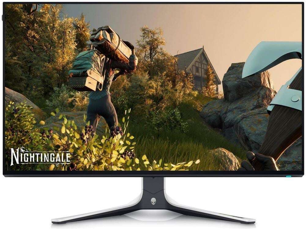 27" dell alienware aw2723df gaming lcd monitor világosszürke (210...