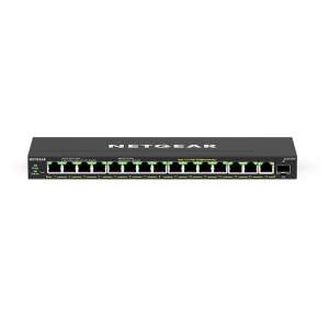 Netgear 16 port PoE+ Gigabit Ethernet + 1 port SFP Switch (GS316EPP-100PES) 81006867 