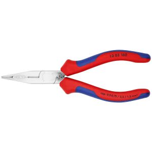 Knipex 160mm Huzalozó Fogó blankoláshoz, krimpeléshez, vágáshoz - Knipex