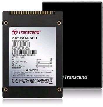 128GB Transcend 2.5" SSD-IDE-MLC meghajtó (TS128GPSD330)