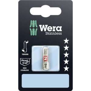 Wera 3851/1 Torzijski svrdlo od nehrđajućeg čelika PH 2 x 25 mm 81012512 - Wera Bit (nastavak za odvijač)