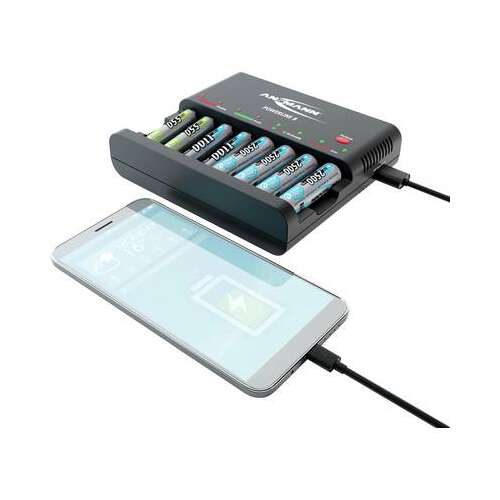 Ansmann Powerline 8 8x AA/AAA NiMH/NiCd Akkuladegerät
