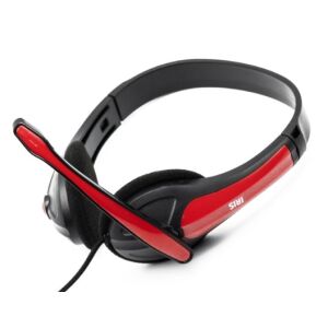IRIS F-25 Piros Fülre Szoruló Headset mikrofonnal - Iris