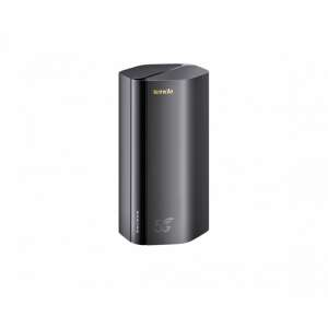 Tenda 5G03 AX1800 Wi-Fi 6 5G NR Router, čierny, pohľad spredu - Wi-Fi routre, adaptéry