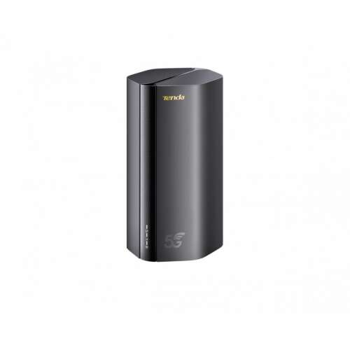 Tenda 5G03 AX1800 Wi-Fi 6 5G NR Router, черен, преден изглед