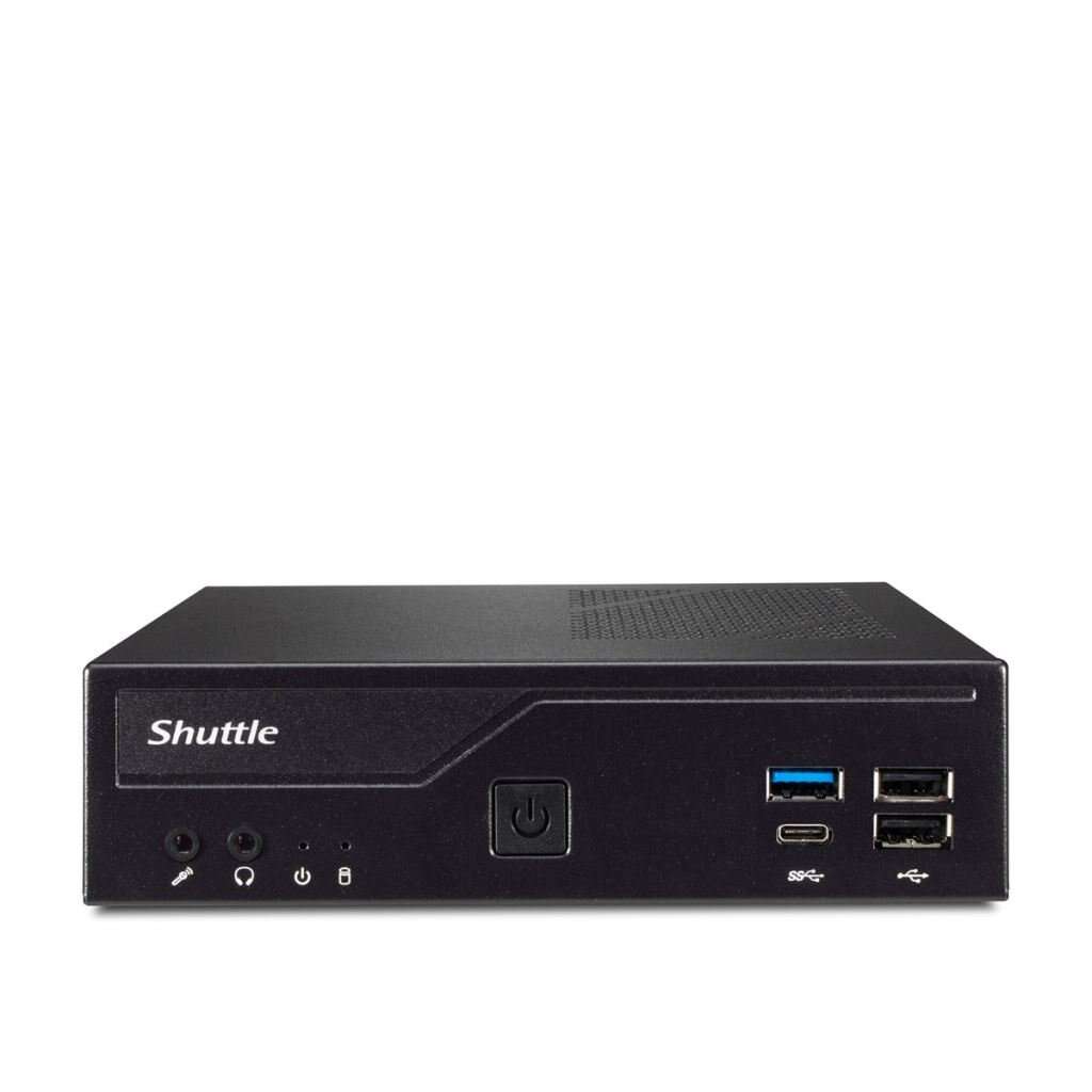 Desktop PC Shuttle Barebone XPC slim DH610, 0 GB RAM, fara stocare, Fara unitate optica, Fara sistem de operare