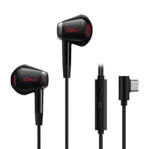 Edifier HECATE GM180 Plus wired in-ear headphones with USB-C connector, black - Edifier