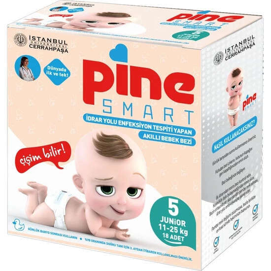 Pine Smart okos Pelenka 11-25kg  Junior 5 (18 db)              