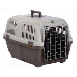 Skudo IATA jóváhagyott háziállat szállítóbox fém ajtóval, 105x73x76 cm - Hordozó, autós box kisállatoknak