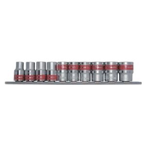 MTX 3/8" Hatlapfejű Dugókulcs Készlet (8-19 mm) - 10 db 124015739