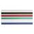 Donau document rails in various colors, 8mm, 1-80 lap